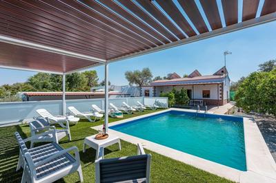 Ferienhaus mit Privatpool für 6 Personen ca 120 qm in La Puebla de Cazalla, Andalusien Provinz Sevilla - b53239