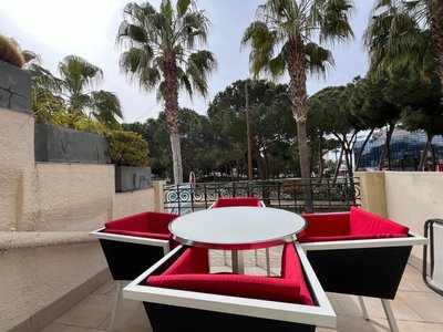 Appartement sur la Pinède à Juan les pins