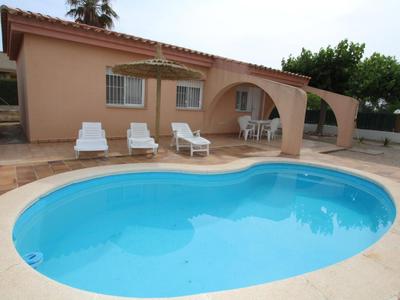 Casa cerca del mar con piscina privada, wifi gratis, aire opcional, admite mascotas y playa para perros - ES-184-4