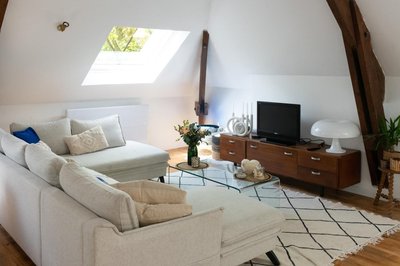 Chez Manou, appt spacieux et élégant proche mer