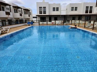 Duplex Noray vista a la piscina