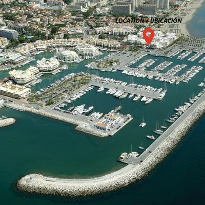 Holiday Rental Apartment Located in Puerto Marina with Sea Views, First Line of Beach.