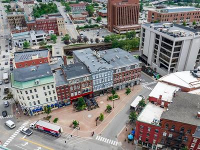 DTWN Historic Hotel, West Market Square View, King Bed, Room # 200