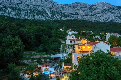 Villa Didovina mit Pool und Meerblick