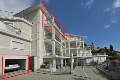 luxury apartament con garage vista mare alassio per 6 persone