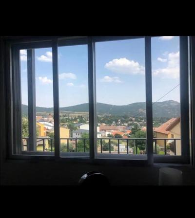 Casa Rosa: terraza con vistas en Cercedilla