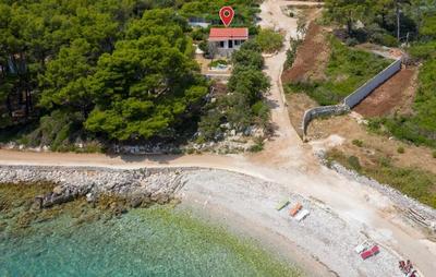 House on the sea beach for holidays 2 room