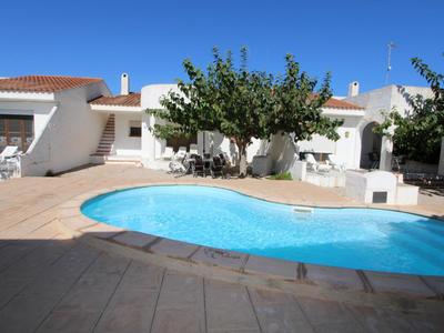 Casa cerca del mar, wifi gratuito, aire opcional, piscina, mascotas aceptadas, playa para perros - ES-184-6