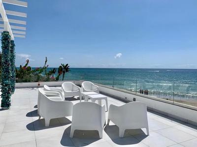 Beachfront house