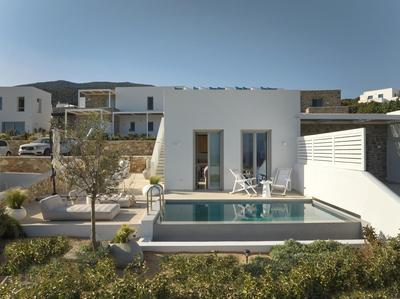 Villa Le22, 180 panoramic sea views, Paros