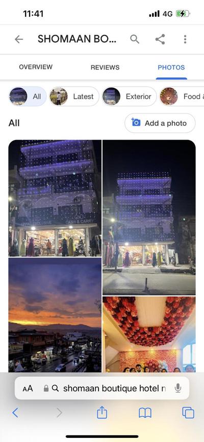 Shomaan boutique hotel