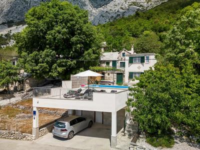 Holiday home Marta with heated pool,grill,sea view