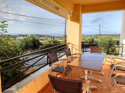 Villa mit herrlichem Meerblick, nahe Rethymno
