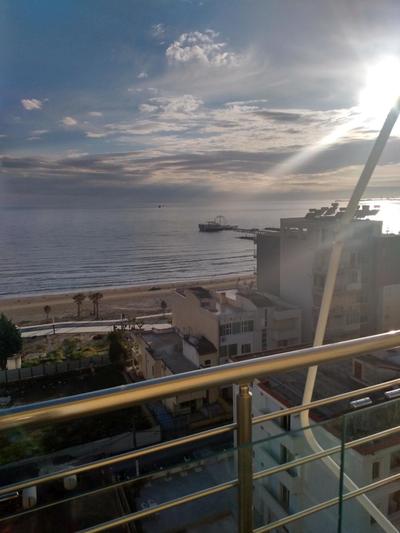 Seaview apartment in Durres beach, Albania -Elavator, Air-condition, Internet provided