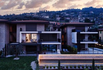 SalvatoreHomes - Luxurious Dreamview Waterfront Apartment in Torri del Benaco with Pool - Casa Azura - a 5 Star Luxury Collection at Lake Garda