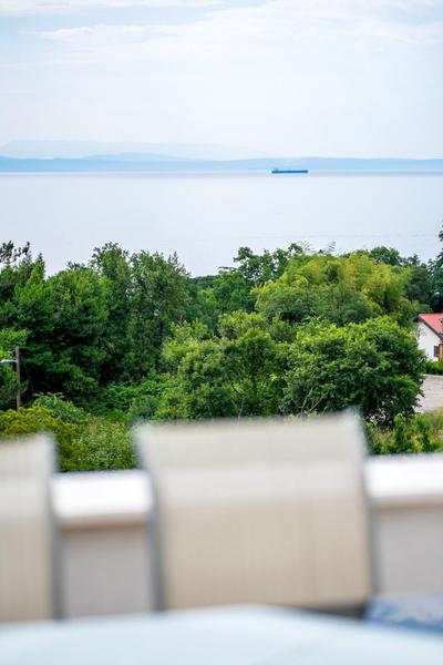 Apartment Ika with the pool and sea wiev