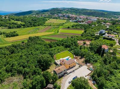 Ferienhaus mit Privatpool für 6 Personen ca 160 qm in Labin, Istrien Bucht von Raša