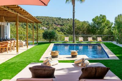 Cap Martinet Talamanca Vila Can Tashellu, Boutique 5 bed - Sea and Forest View