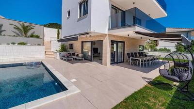 Villa Bura with pool and sauna