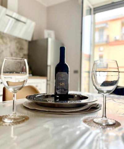 Mazzocchi House welcome wine