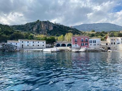 Casa Marina con vista sul castello