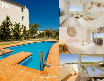 Holiday apartment with private terrace, just 10 minutes by car from Elviria Beach, Marbella