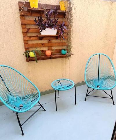 Departamento de dos ambientes con patio en Recoleta