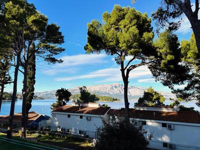 Lumbarda Korcula newly renovated beach apt D3 with pool