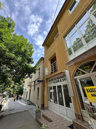 Vila Misljenovic, u centru Sokobanje, na pesackoj zoni