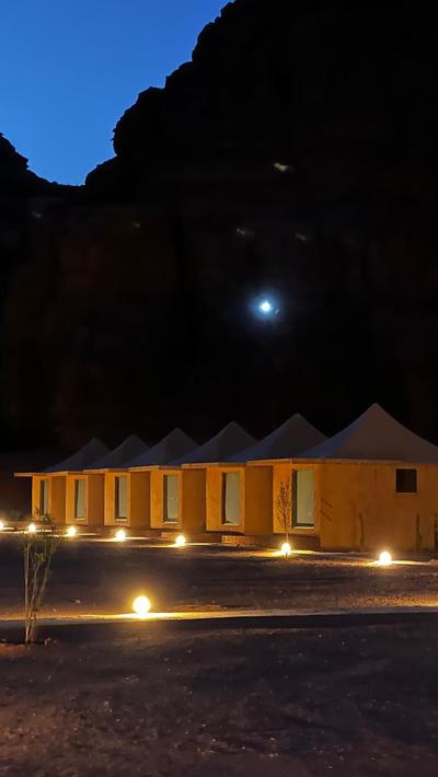 Crimson wadi rum bubble luxury