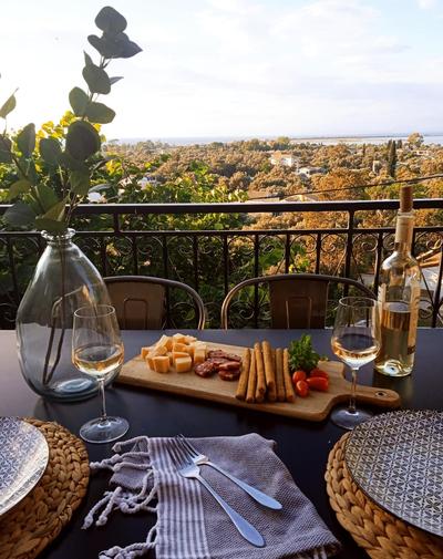 Pine House with Sea View