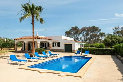 Ferienhaus mit Privatpool für 7 Personen ca 120 qm in Cala Blanca, Menorca Westküste von Menorca