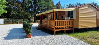 Comfortable campsite-chalet G12 Tuscany near sea