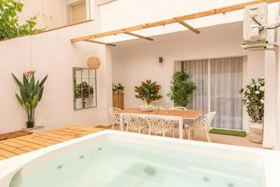 Casa para 8 personas con jardin