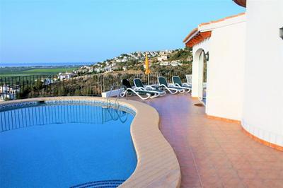 Costa Blanca - Villa de la Luz - Meerblick, private Lage, beheizbarer Pool, 3 Schlafzi bis 6 Perso