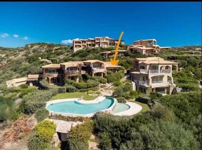 Supreme Beach Location with pool at Cala Sassari
