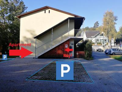 Erholung pur nahe Krankenhaus & Uni mit Parkplatz!