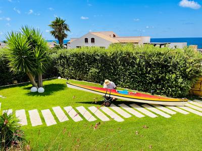 Villa Nina a mare, Baia di Cornino, Custonaci