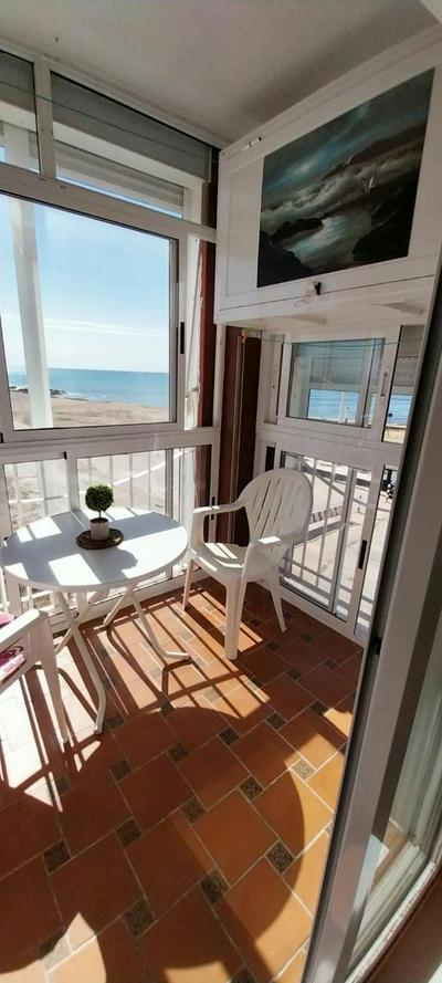 Beachfront apartment in La Mata
