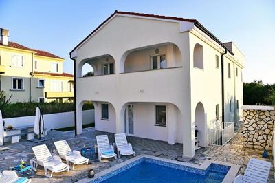 Villa Mata in Bogovići mit Pool und Meerblick