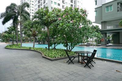 Full Furnished with Comfort Design 2BR Apartment at Thamrin Residence By Travelio