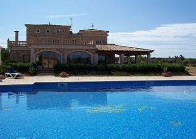 Finca Na Pont Ferienhaus in Campos mit Privatem Pool