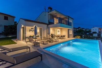 Moderne Villa Bella N mit Panoramameerblick