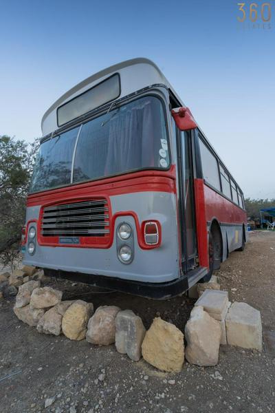 Unique Bus stay with stunning views in Ramla Bay by 360 Estates