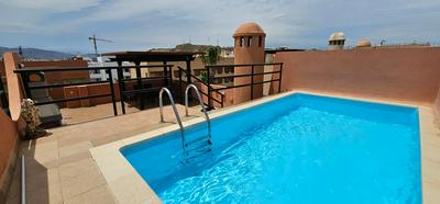 Homes of Spain, Apartamentos Paraíso Vera Playa, Ed Palmerston, Atico A con piscina privada y vistas al mar, 50m de la playa, WIFI