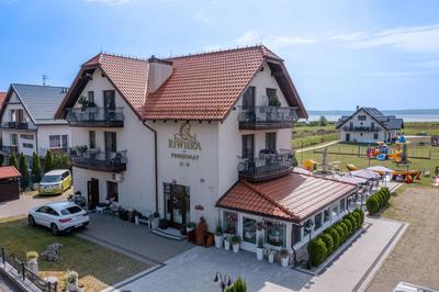 Pensjonat Riwiera z widokiem na Zalew Wiślany