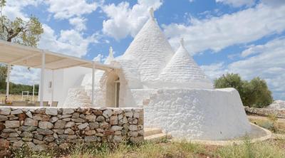 Trullo White Dream con Piscina