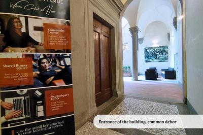 Tintoretto frescoed loft in the Oltrarno