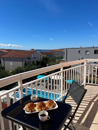 Moderne Meerblick Ap1 Mit Pool Und Terrasse Bbq In Der Nähe Von Split Trogir