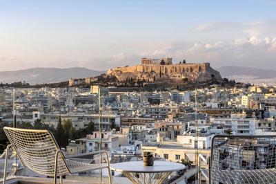 Elegant Penthouse Acropolis View